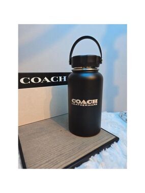 NWOT Limited Edition Coach Stainless Steel Water Bottle